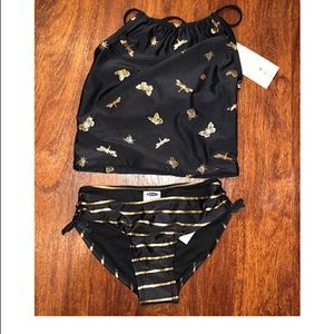 Old Navy GIRLS 2 pc bathing suit size M